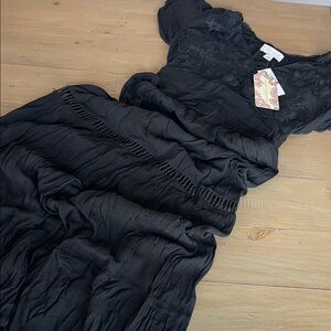 Band of Gypsies Black Maxi Dress